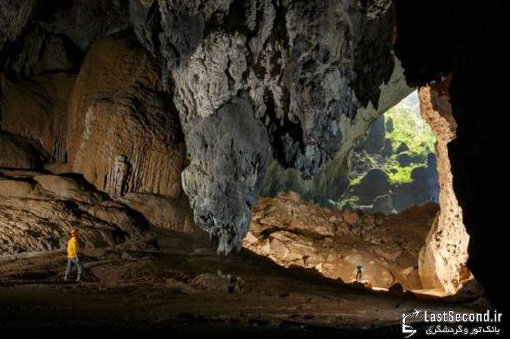 غار سون دونگ ویتنام یکی از بزرگترین غارهای جهان