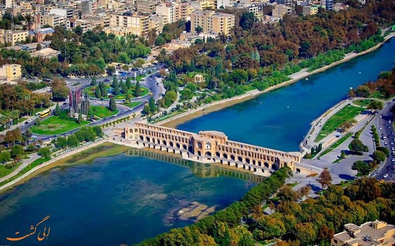 پل خواجو اصفهان، شاهکاری از معماری ایرانیان در دوره صفویان!